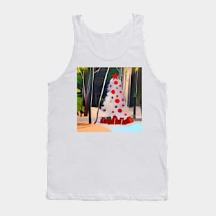 Christmas Tree in the Forest Tank Top